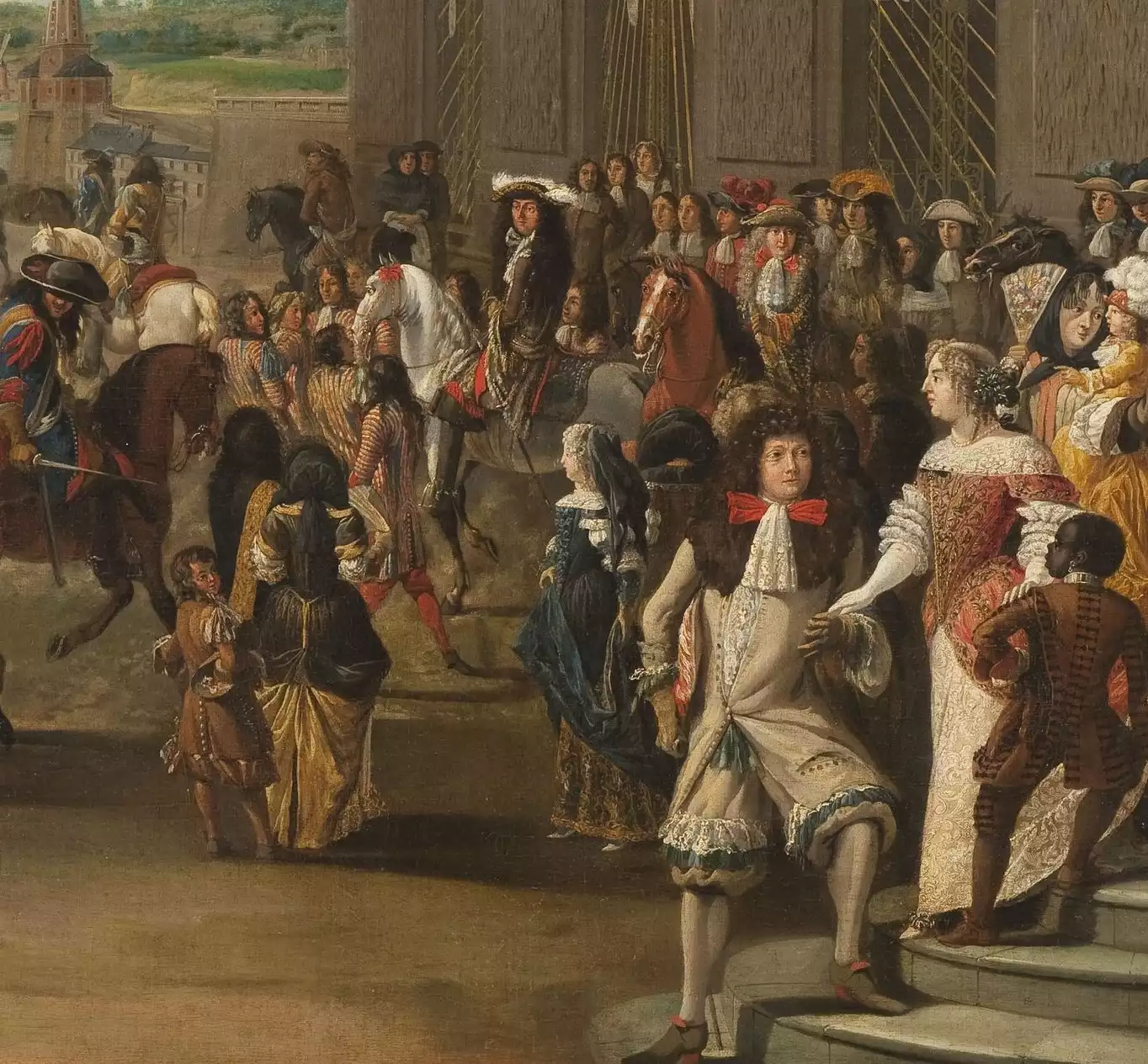 Autour de Louis XIV :  une société respectueuse