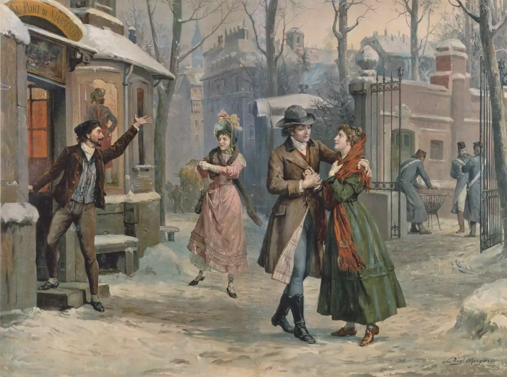 Paris-Milan : d’une mansarde, l’autre