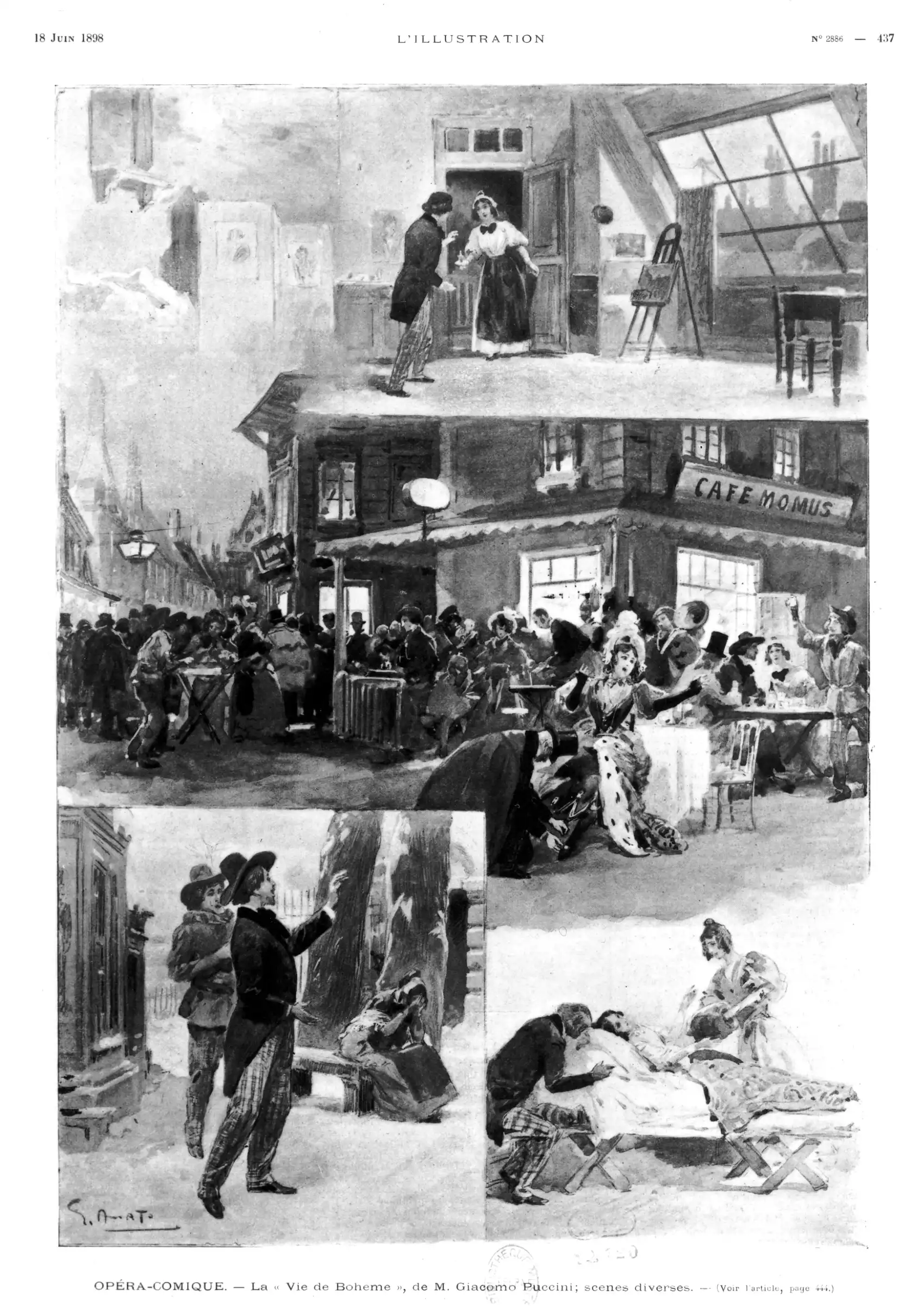 De Murger à Puccini : un nouveau couple mythique