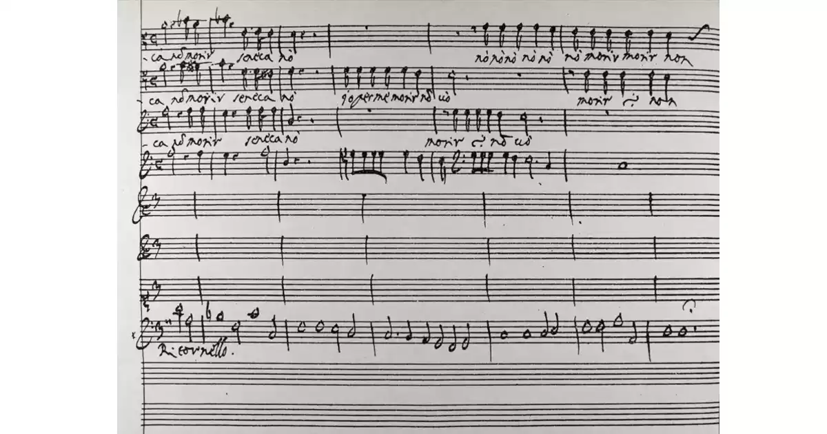 Les métamorphoses d’une partition