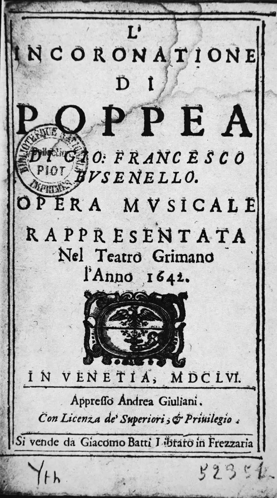 Le Couronnement de Poppée