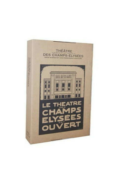 Théâtre, comédie et studio des Champs-Elysées. Trois scènes et une formidable aventure