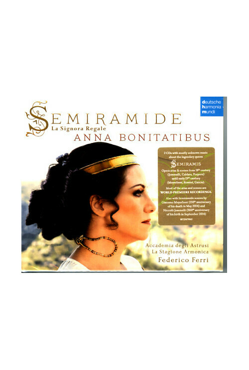 Sémiramis, récital Anna Bonitatibus