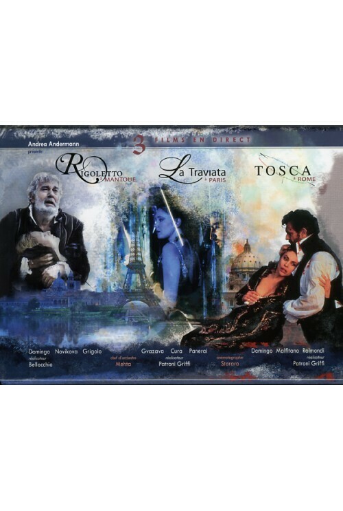 Trois films en direct (Rigoletto, La Traviata, Tosca )