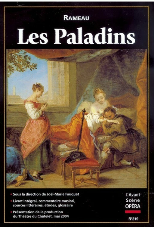 Les Paladins -  - Avant-scène opéra